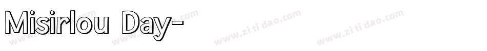 Misirlou Day字体转换